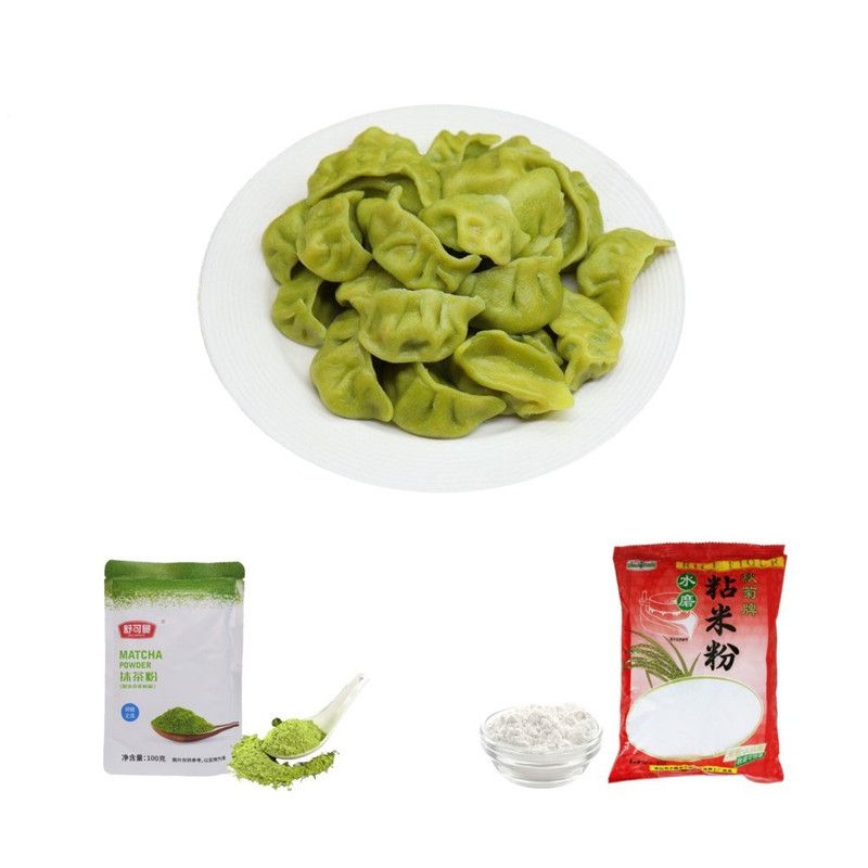 GENERICO - Pack Dumplings 2u Harina de Arroz y Matcha en Polvo