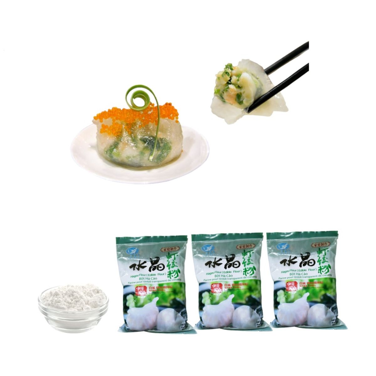 GENERICO - Pack 3u Harina Especial De Amidon de Trigo 454gr