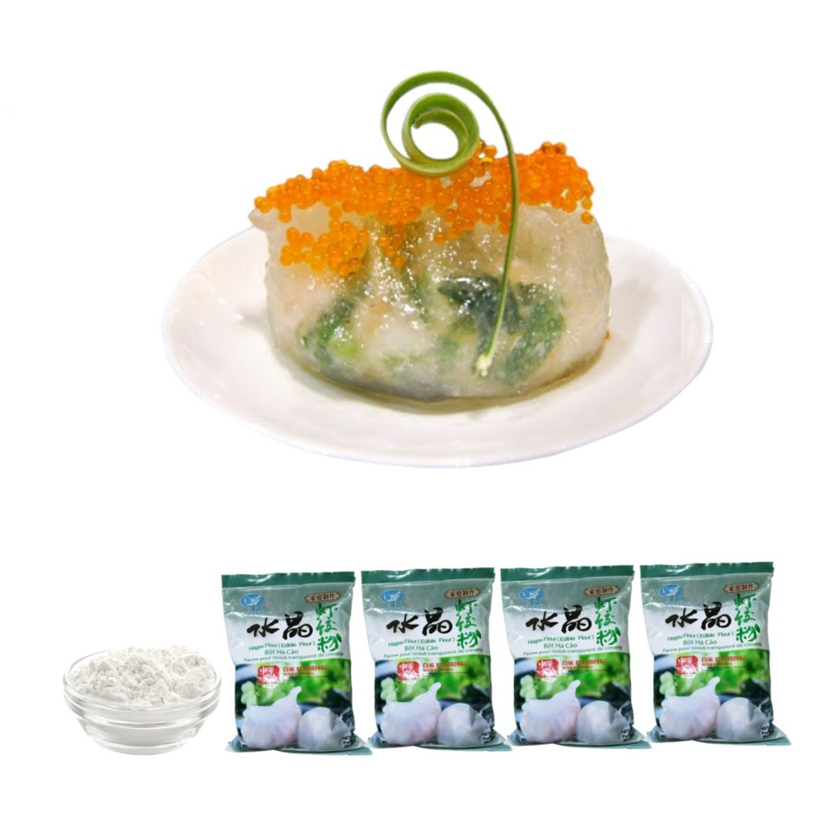 GENERICO - Pack 4u Harina Especial De Amidon de Trigo 454gr