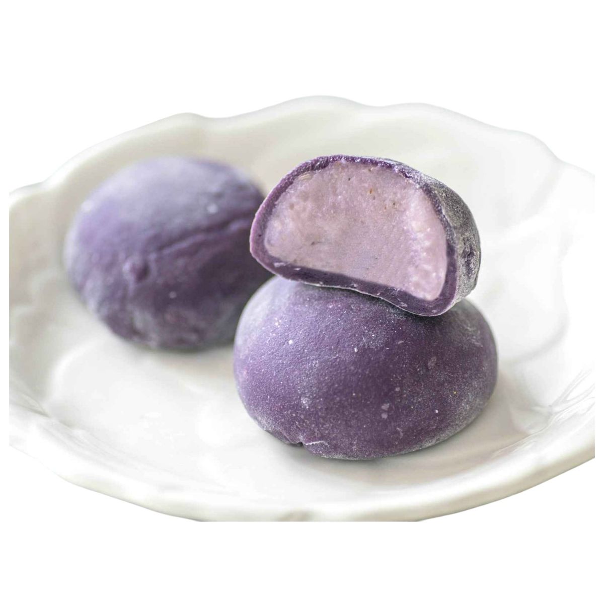 GENERICO - Pack Mochi 2u Harina de Arroz Glutinoso y Polvo de Taro