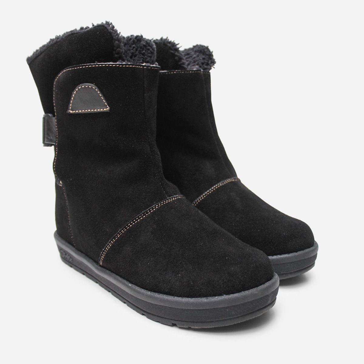 MARIBU - BOTAS DE CUERO GAMUZA CON PELUCHE MARIBU 560