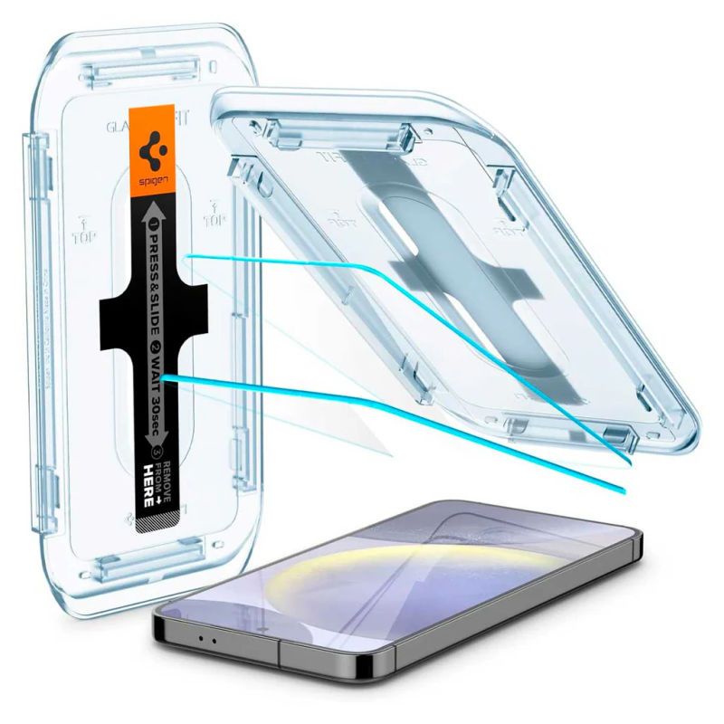 SPIGEN - Protector Pantalla Spigen Galaxy S25 Plus S24 Plus De USA 2 UND