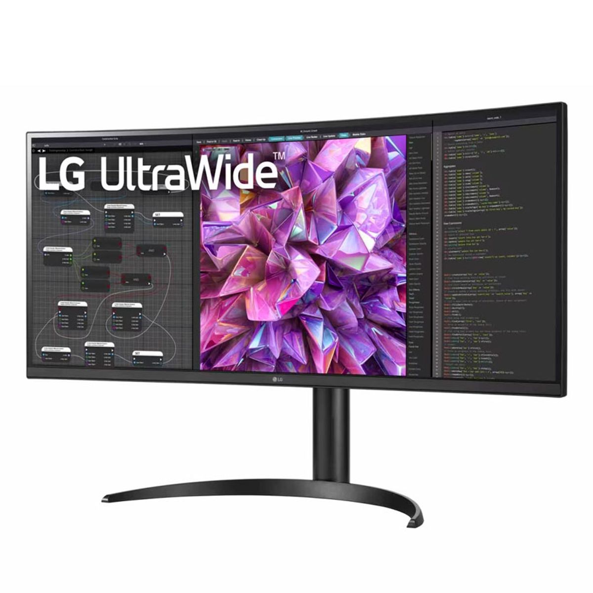 LG - Monitor LG 34WQ75C 34 UltraWide QHD IPS USB-C HDR10 con RJ-45