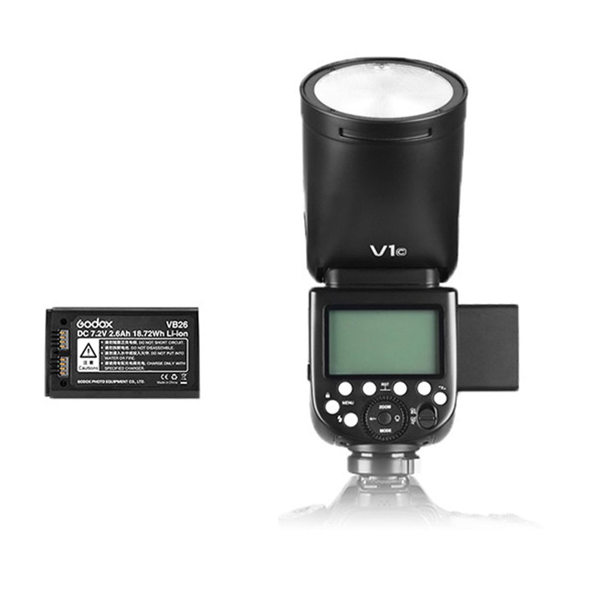 GODOX - Flash Speedlite Godox V1 Round para Canon