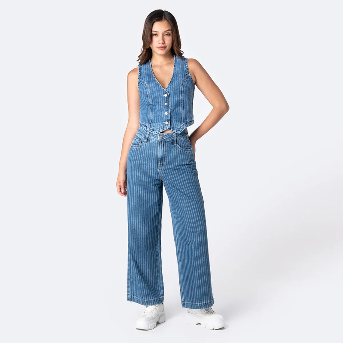 PIONIER - Jean Denim Mujer Jaslen Pionier