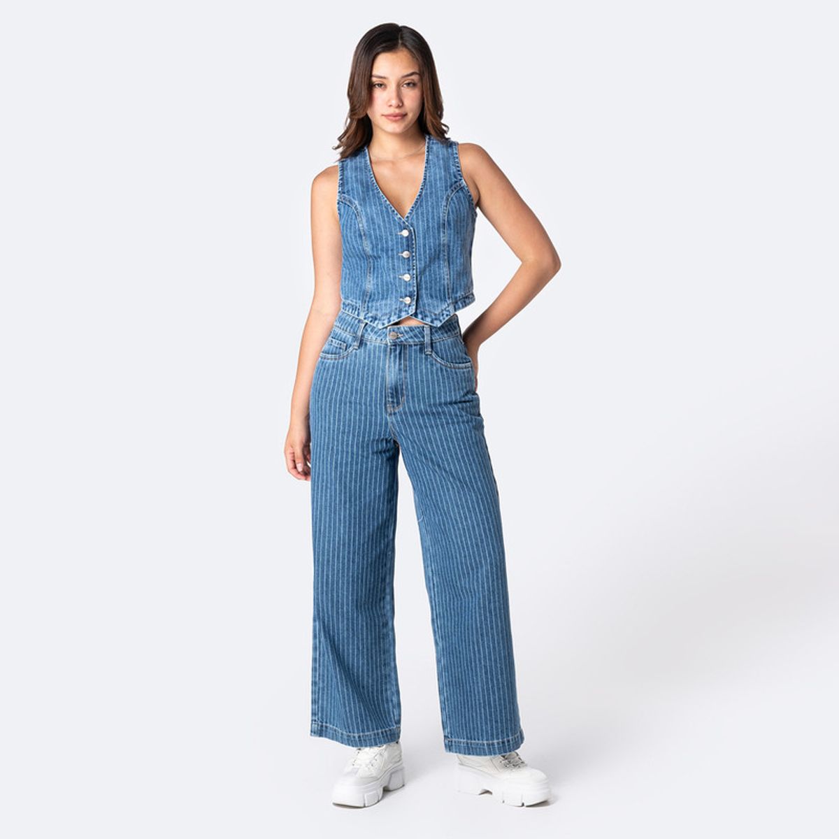 PIONIER - Jean Denim Mujer Jaslen Pionier