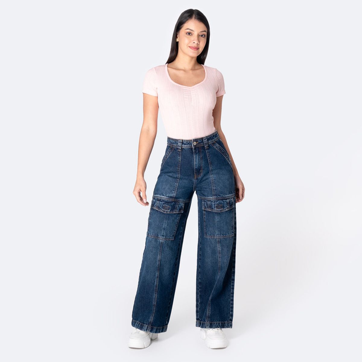 PIONIER - Jean Denim Mujer Jinna Pionier