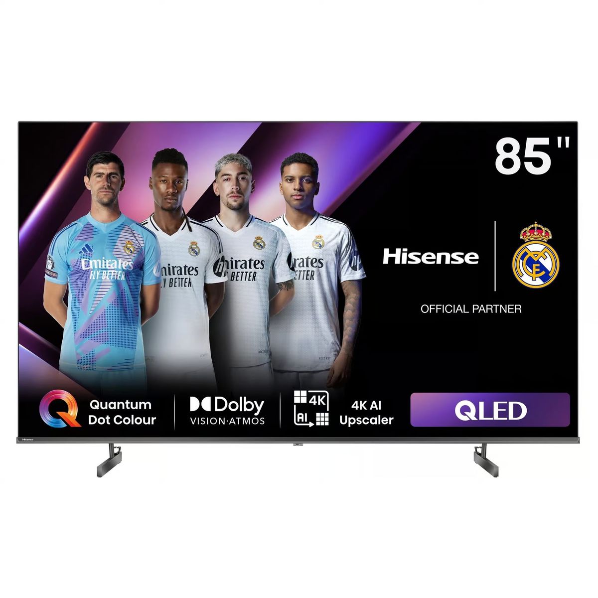 HISENSE - Televisor Hisense Qled 85 85q6n 4k Google Tv