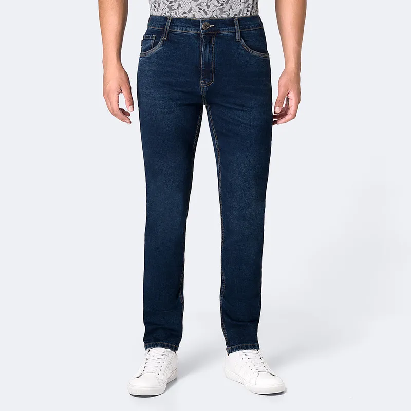 PIONIER - Jean Pitillo Denim Stretch Hombre Gotze L-Azul Pionier