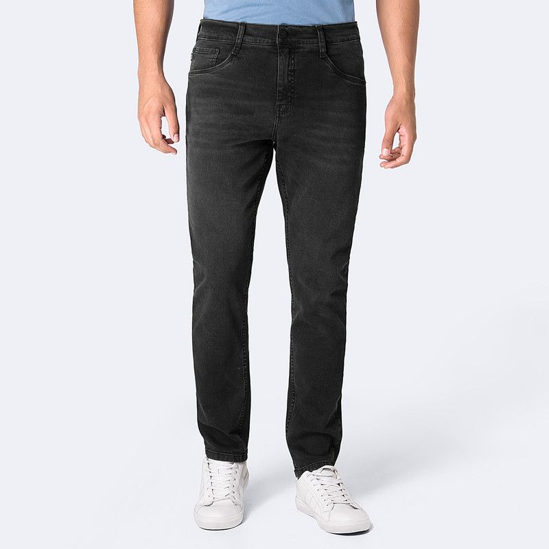PIONIER - Jean Pitillo Denim Stretch Hombre Gotze L-Negro Pionier