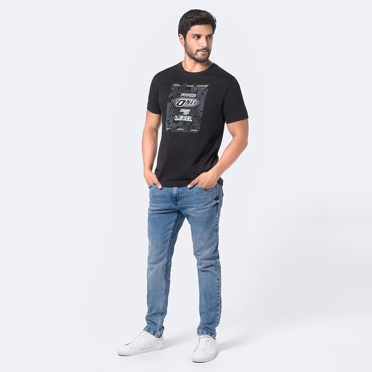PIONIER - Jean Pitillo Denim Stretch Hombre Izzat Pionier