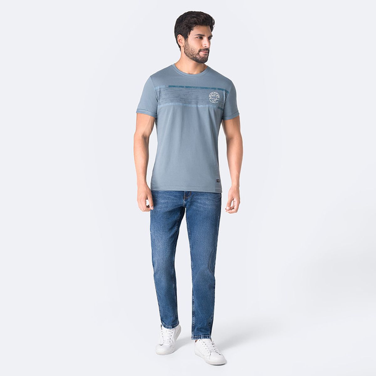 PIONIER - Jean Semi Pitillo Denim Stretch Hombre Kaledt Pionier