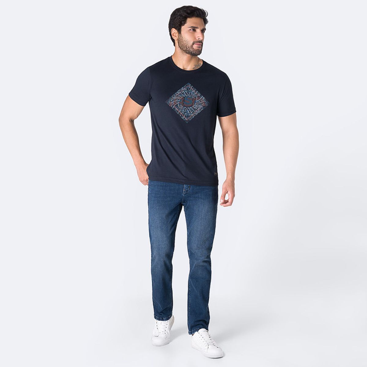 PIONIER - Jean Semi Pitillo Denim Stretch Hombre Narwan Pionier