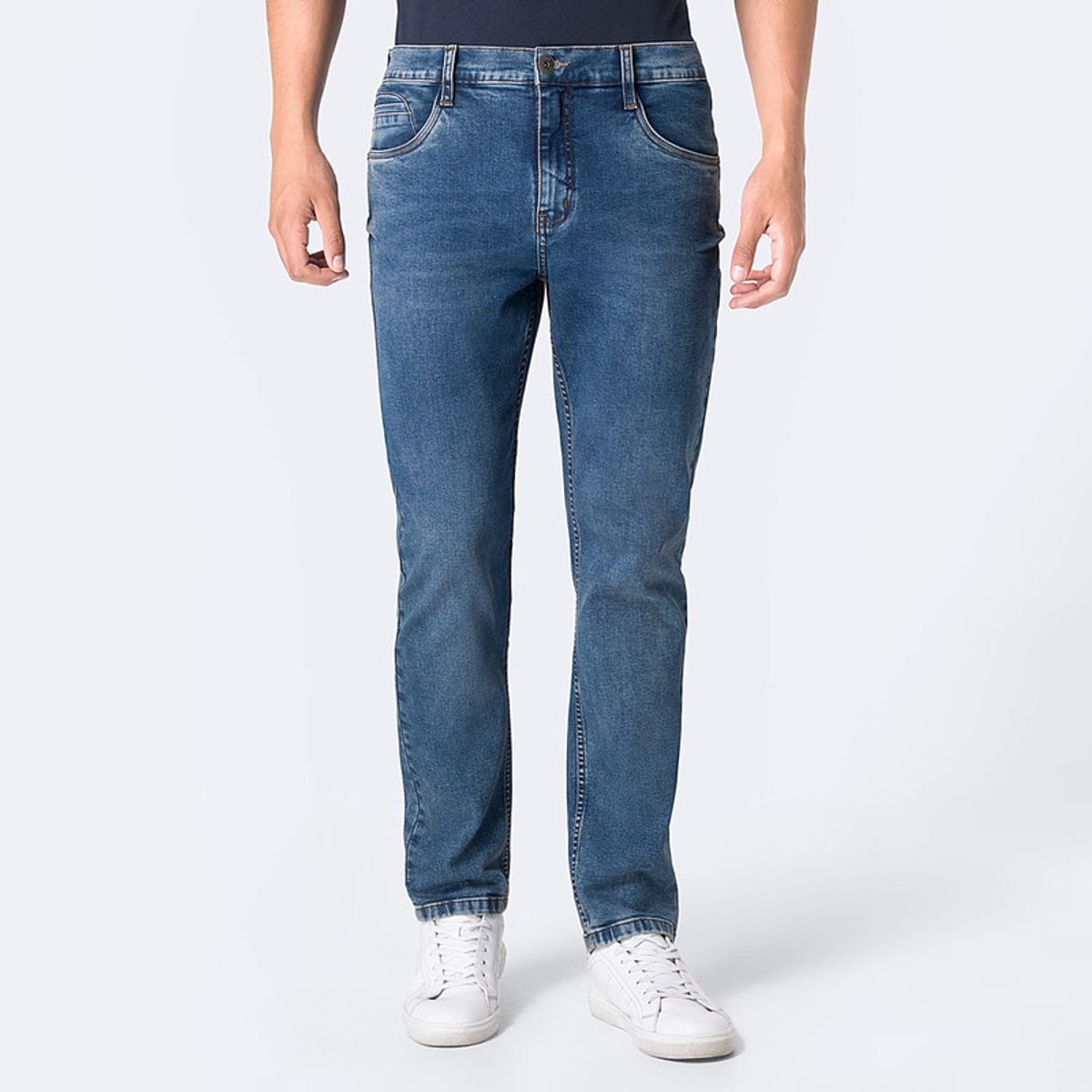 Pionier - Jean Semi Pitillo Denim Stretch Hombre Omarr Pionier