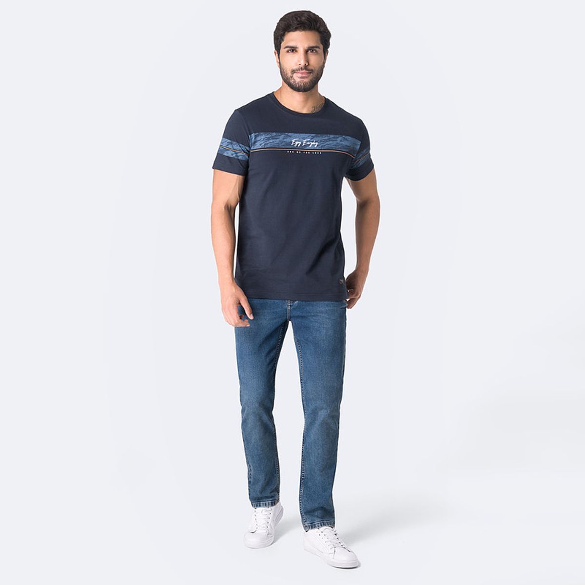Pionier - Jean Semi Pitillo Denim Stretch Hombre Omarr Pionier