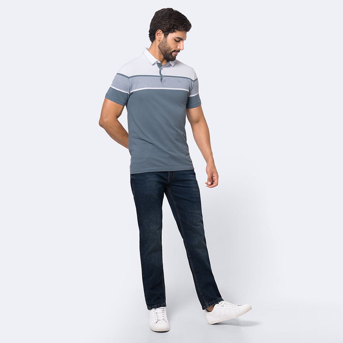 PIONIER - Jean Semi Pitillo Denim Stretch Hombre Packo Pionier