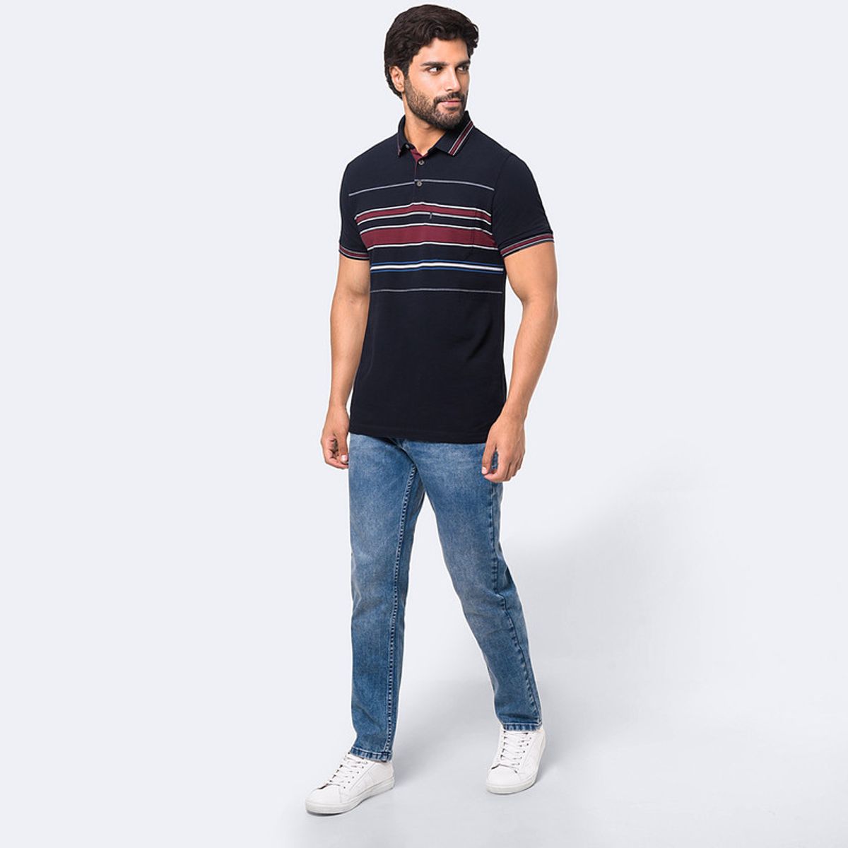 PIONIER - Jean Semi Pitillo Denim Stretch Hombre Setch Pionier