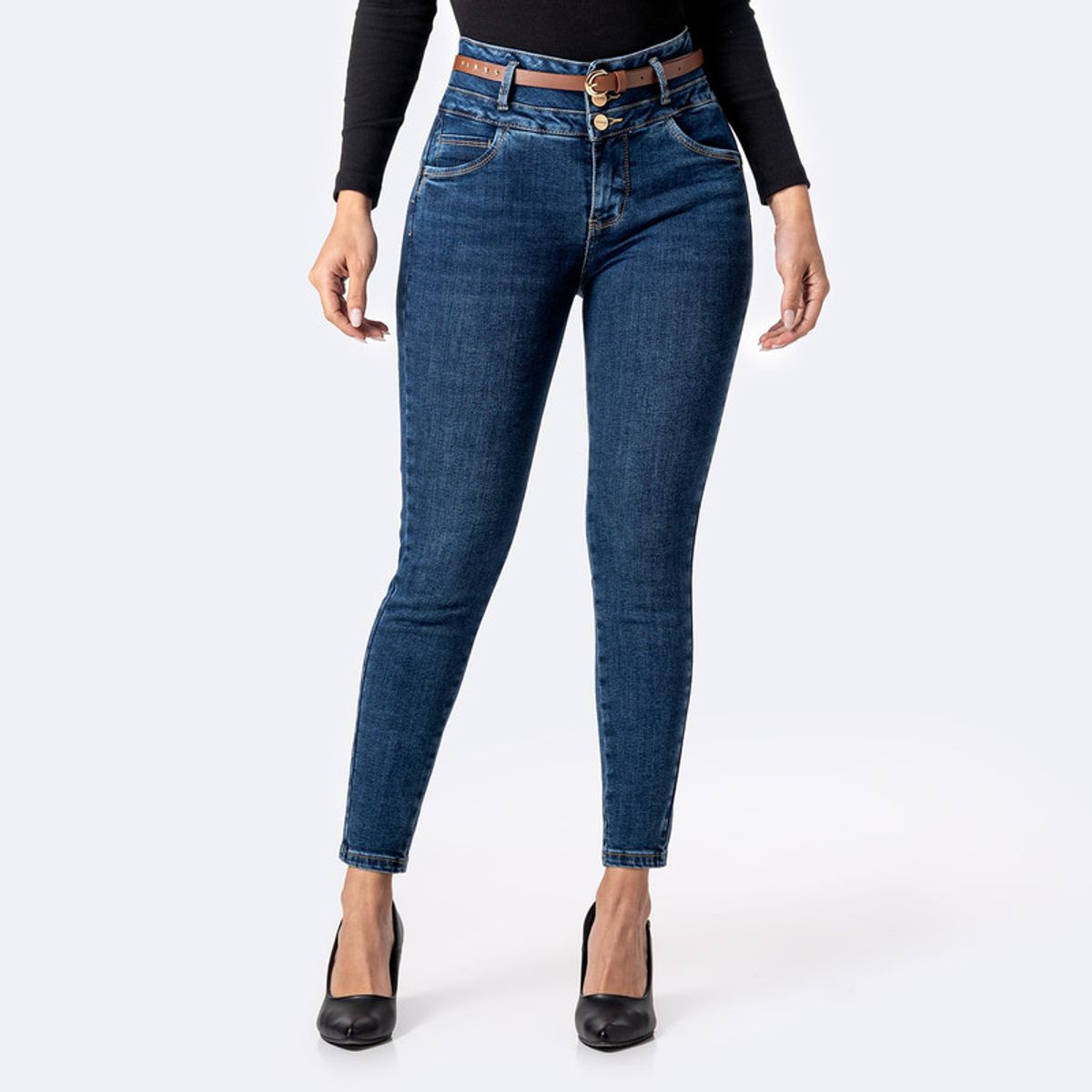 PIONIER - Jean Pitillo Denim Stretch Mujer Alissah Pionier