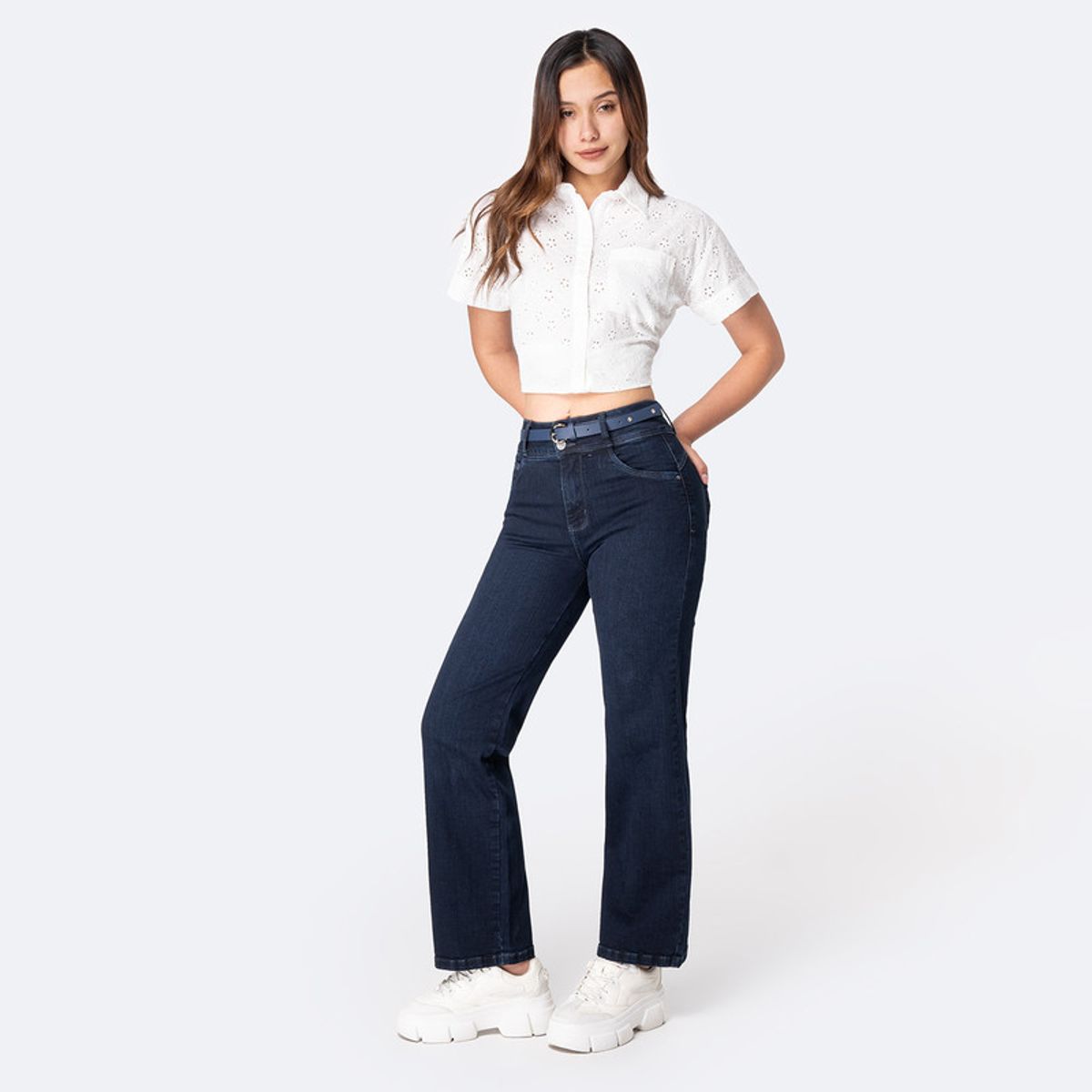 PIONIER - Jean Denim Stretch Mujer Aztri Pionier