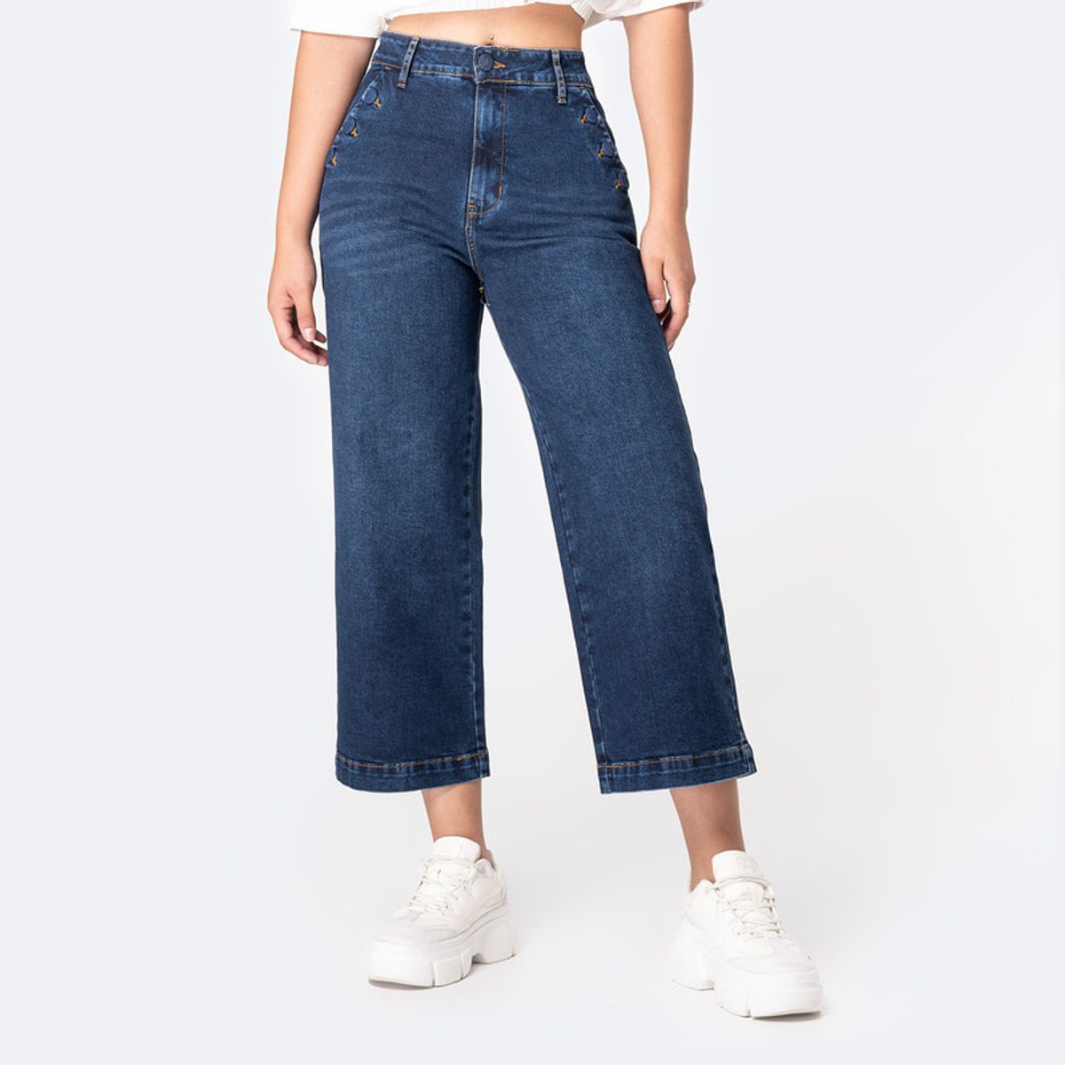 PIONIER - Jean Denim Stretch Mujer Brunelha Pionier
