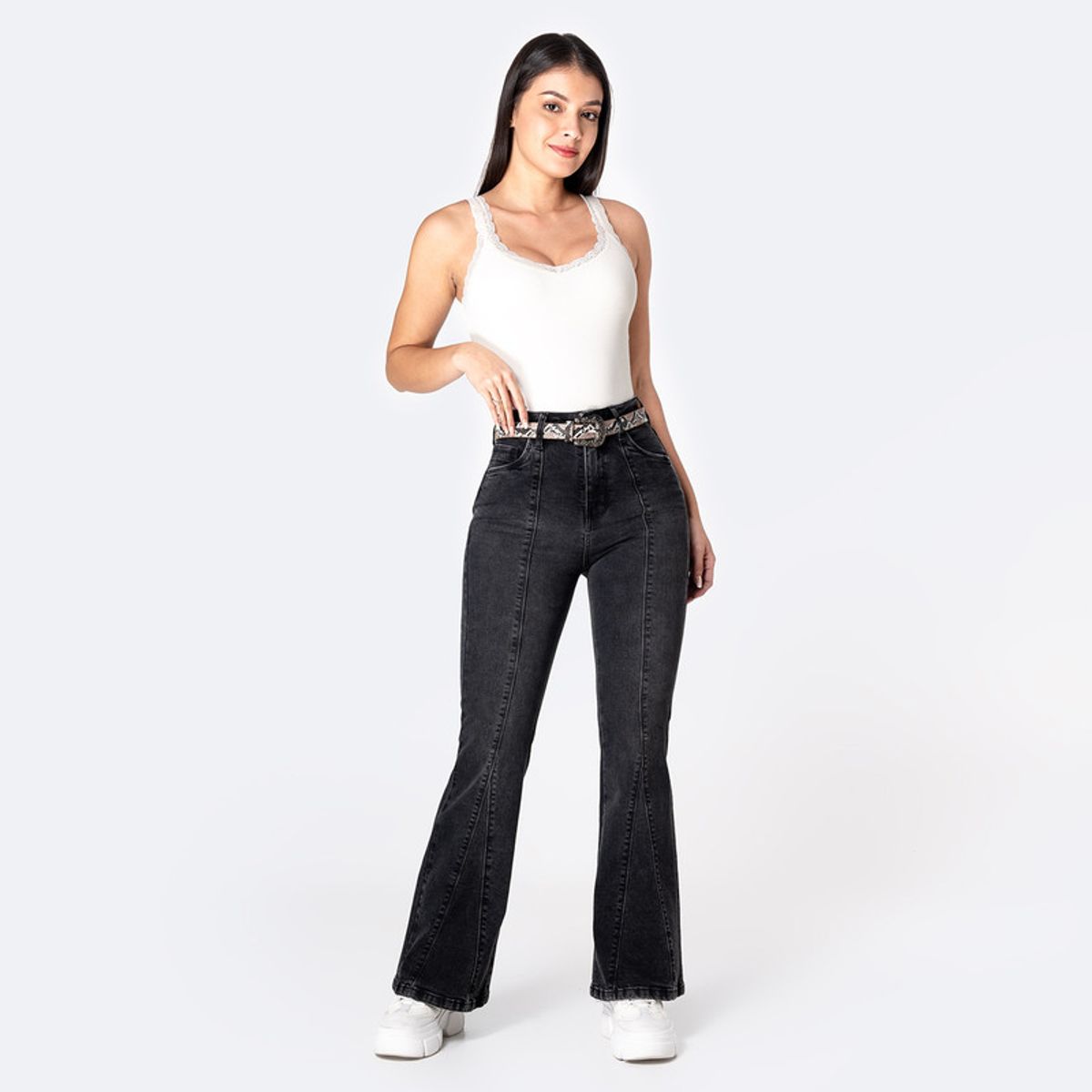 PIONIER - Jean Denim Stretch Mujer Daciah Pionier