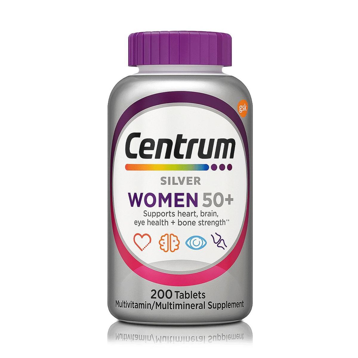 CENTRUM - Silver Women 50+ (200 Tabletas) – Centrum