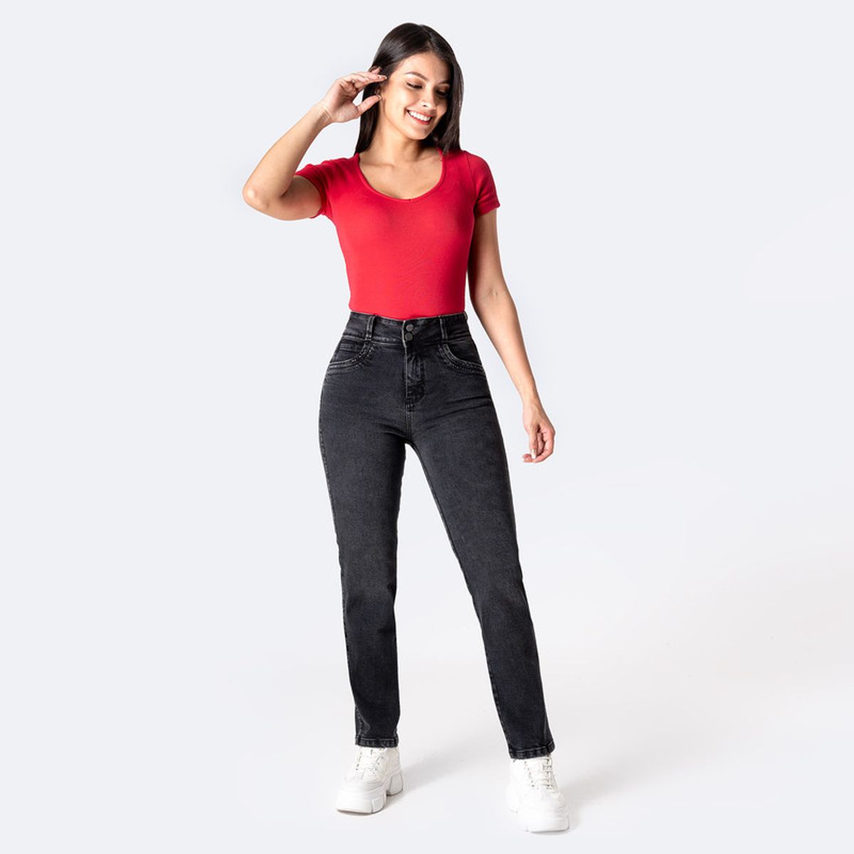 PIONIER - Jean Denim Stretch Mujer Dalylah Pionier