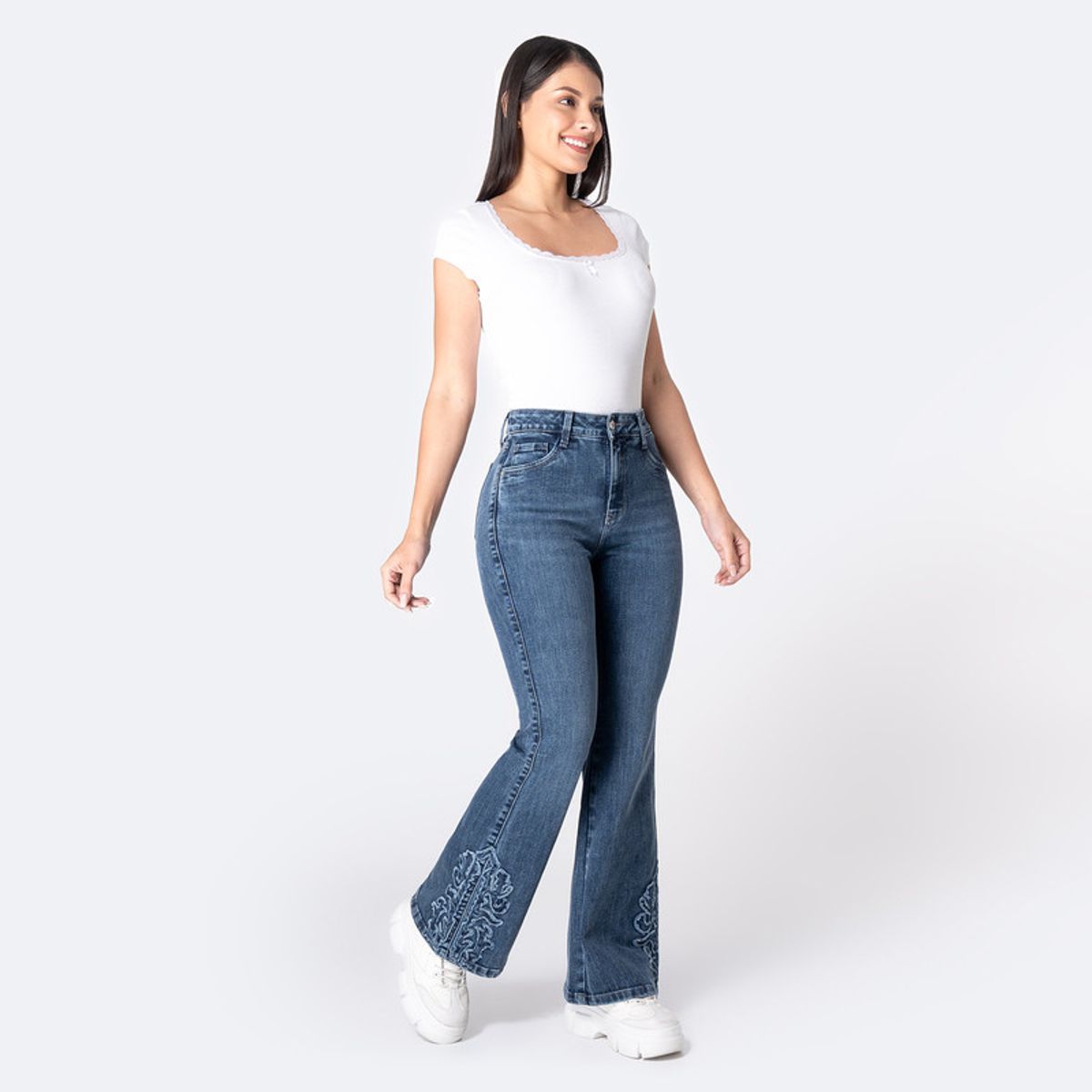 PIONIER - Jean Denim Stretch Mujer Danian Pionier