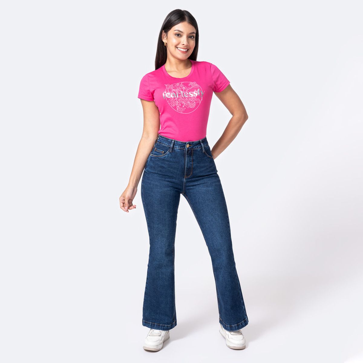 PIONIER - Jean Denim Stretch Mujer Hallyh Pionier