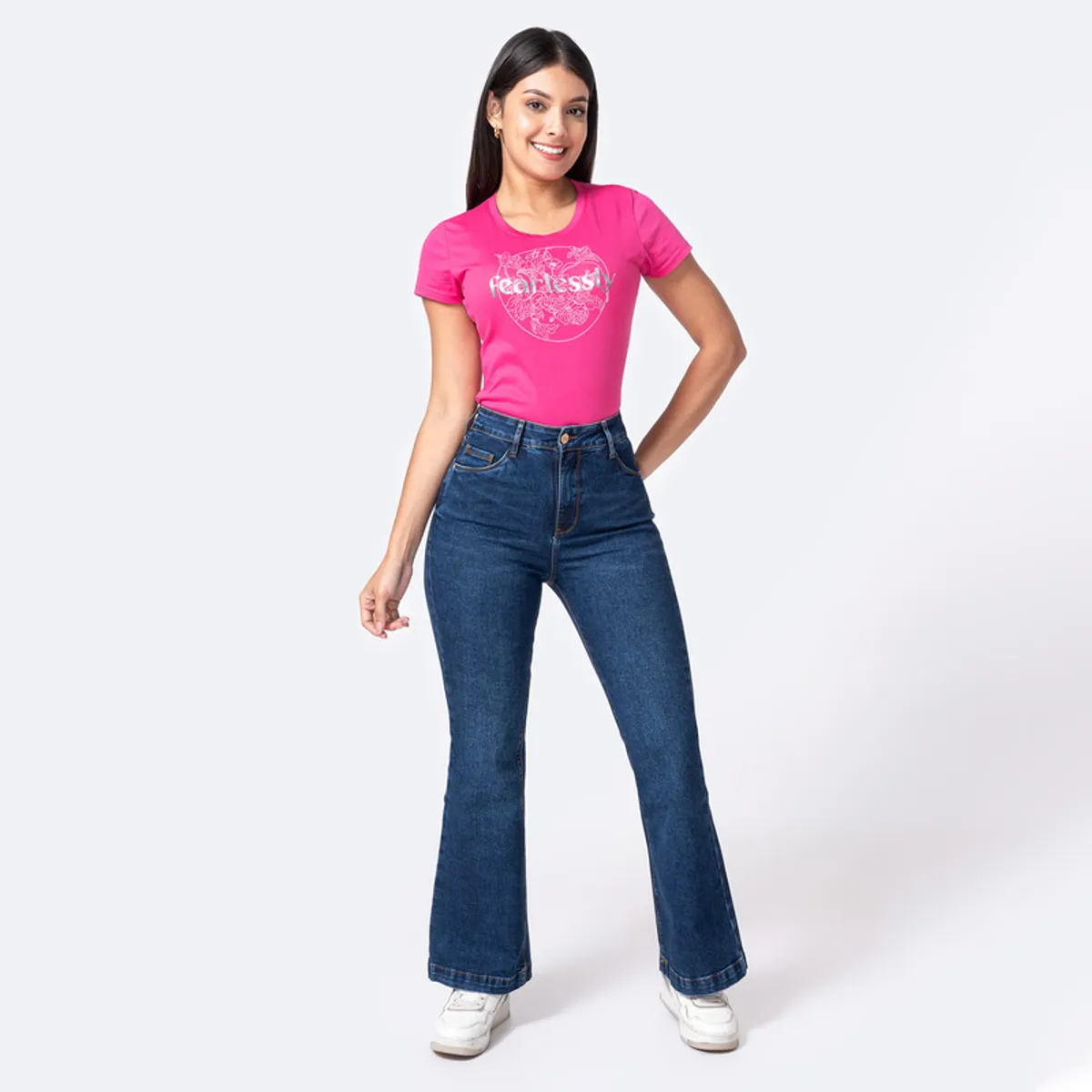 PIONIER - Jean Denim Stretch Mujer Hallyh Pionier