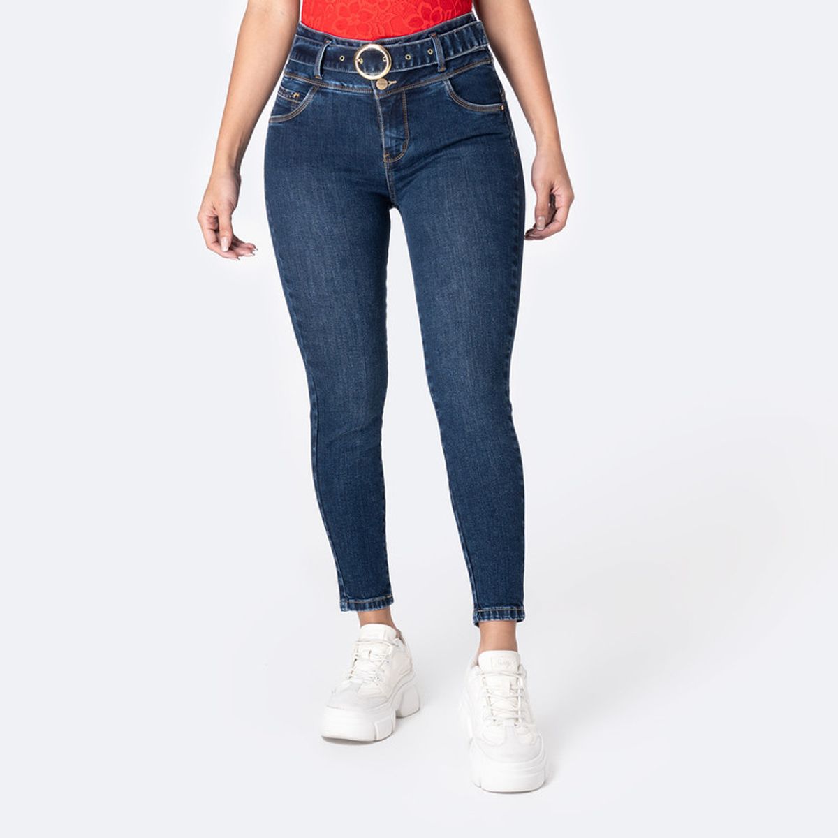 PIONIER - Jean Pitillo Denim Stretch Mujer Ilianah Pionier