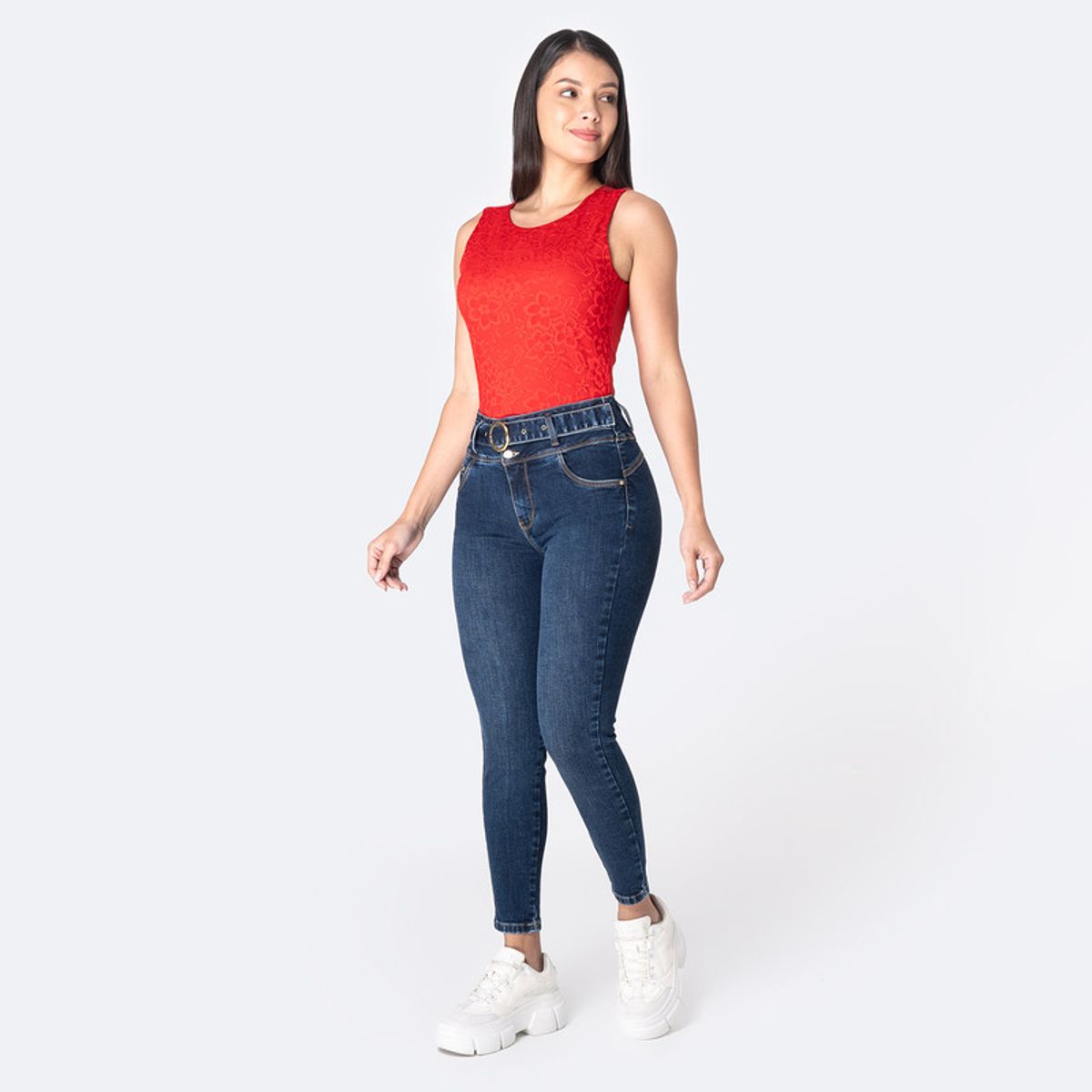 PIONIER - Jean Pitillo Denim Stretch Mujer Ilianah Pionier