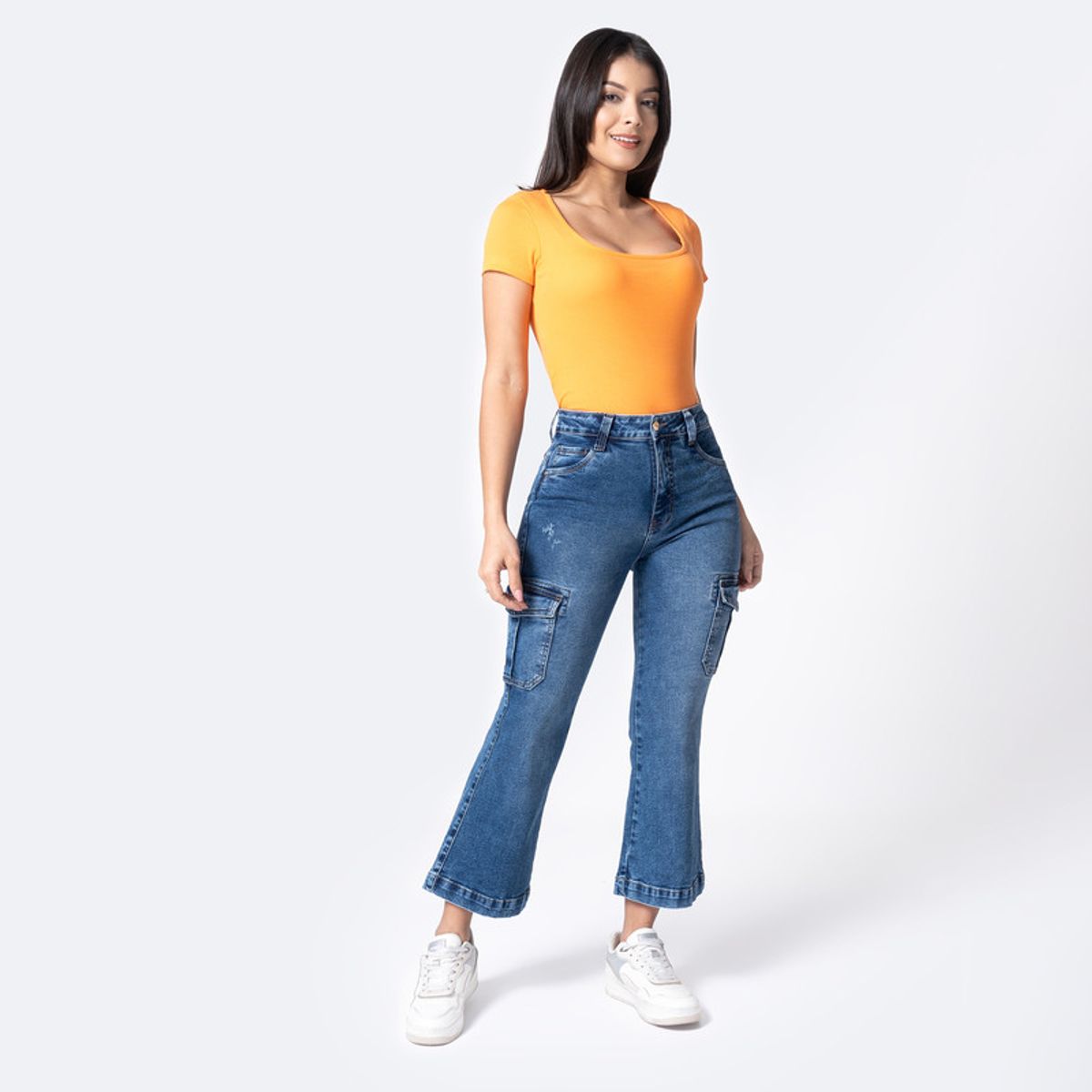 PIONIER - Jean Denim Stretch Mujer Jalilah Pionier