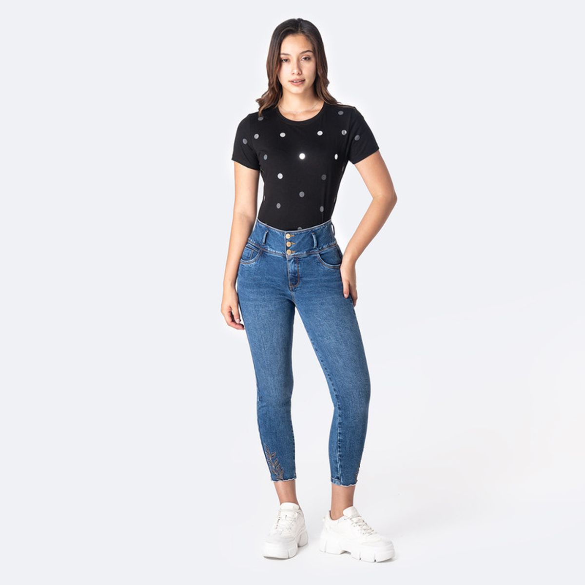 PIONIER - Jean Denim Stretch Mujer Jhoanna Pionier