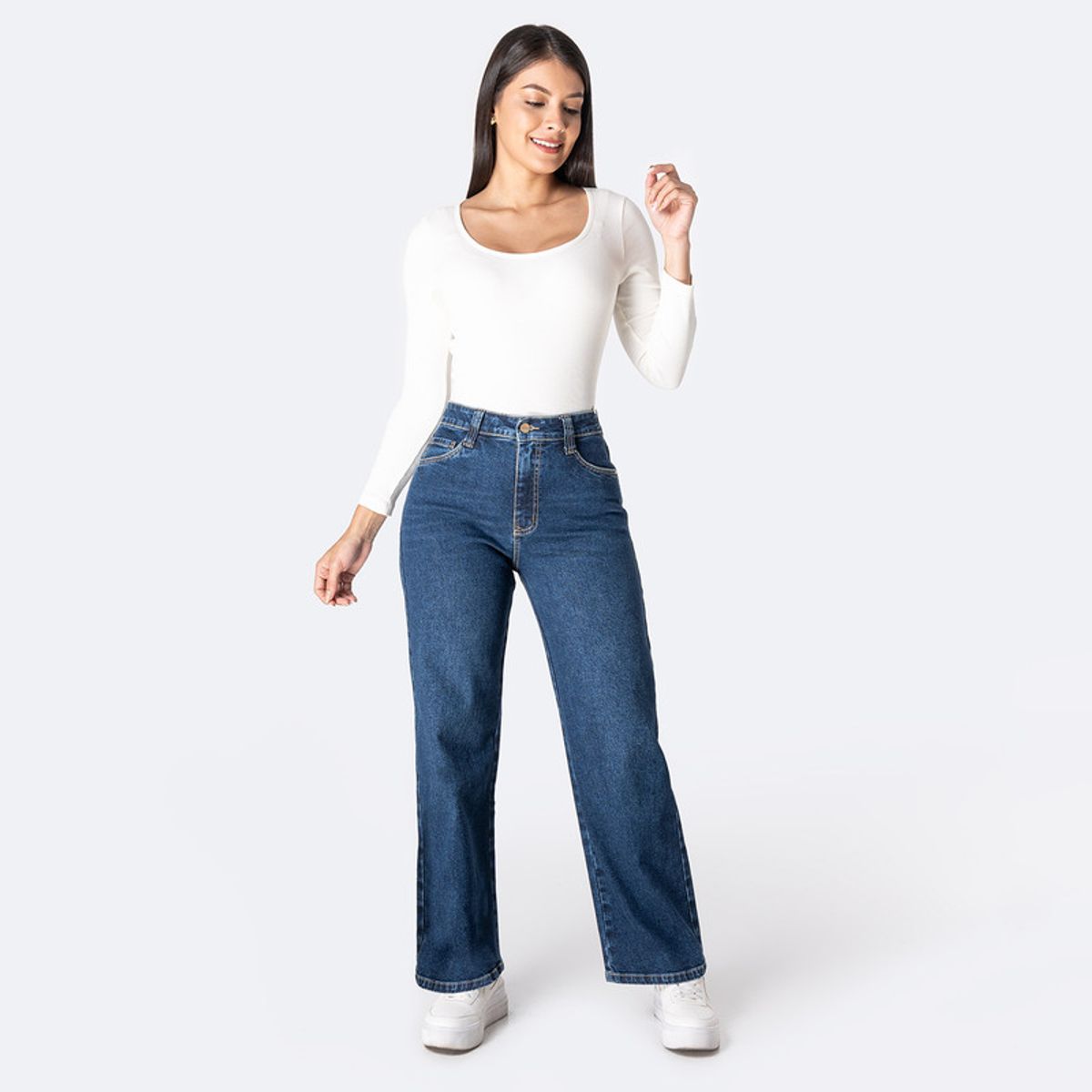 PIONIER - Jean Denim Stretch Mujer Manuelah Pionier