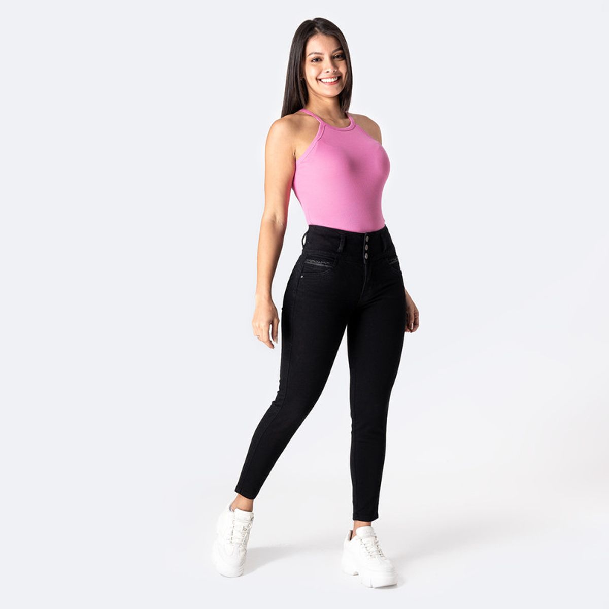 PIONIER - Jean Pitillo Denim Stretch Mujer Naommy Pionier