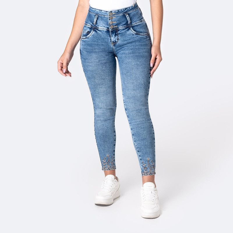 PIONIER - Jean Denim Stretch Mujer Narih Pionier