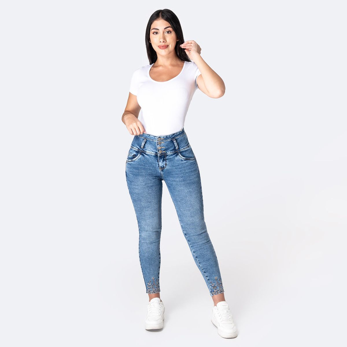 PIONIER - Jean Denim Stretch Mujer Narih Pionier