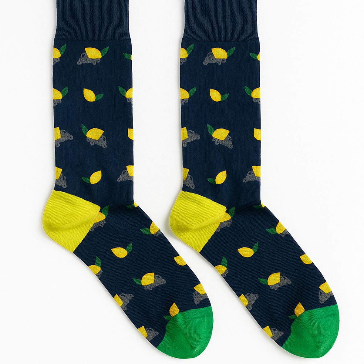 BILLY BROWN - Medias Furgoneta Italiana Coloridos con Diseño, Unisex, 1 Par