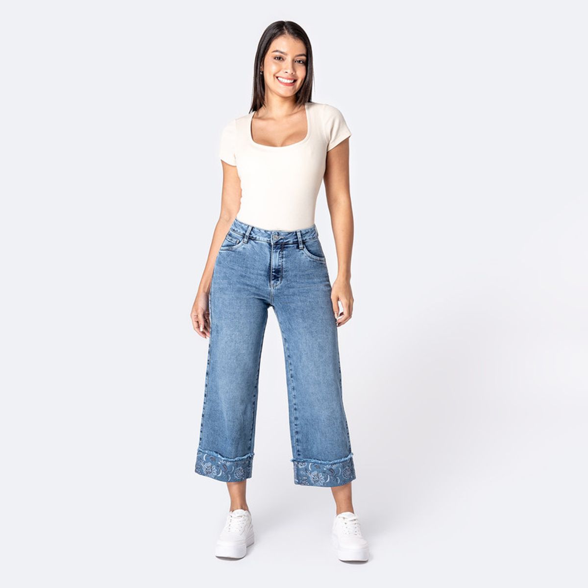 PIONIER - Jean Denim Stretch Mujer Yezlin Pionier