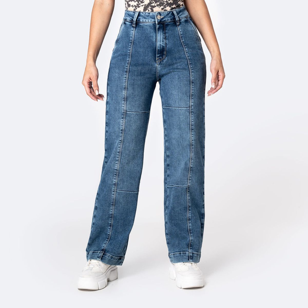 PIONIER - Jean Denim Stretch Mujer Zefhy Pionier