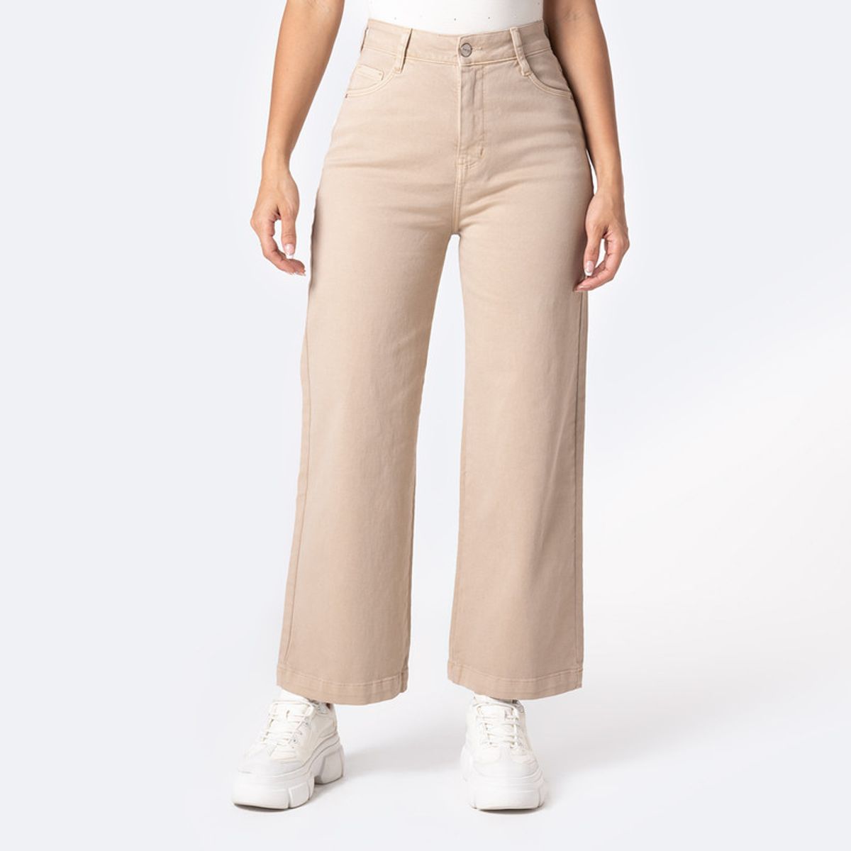 PIONIER - Jean Drill Stretch Mujer Lari Bull Denim Pionier