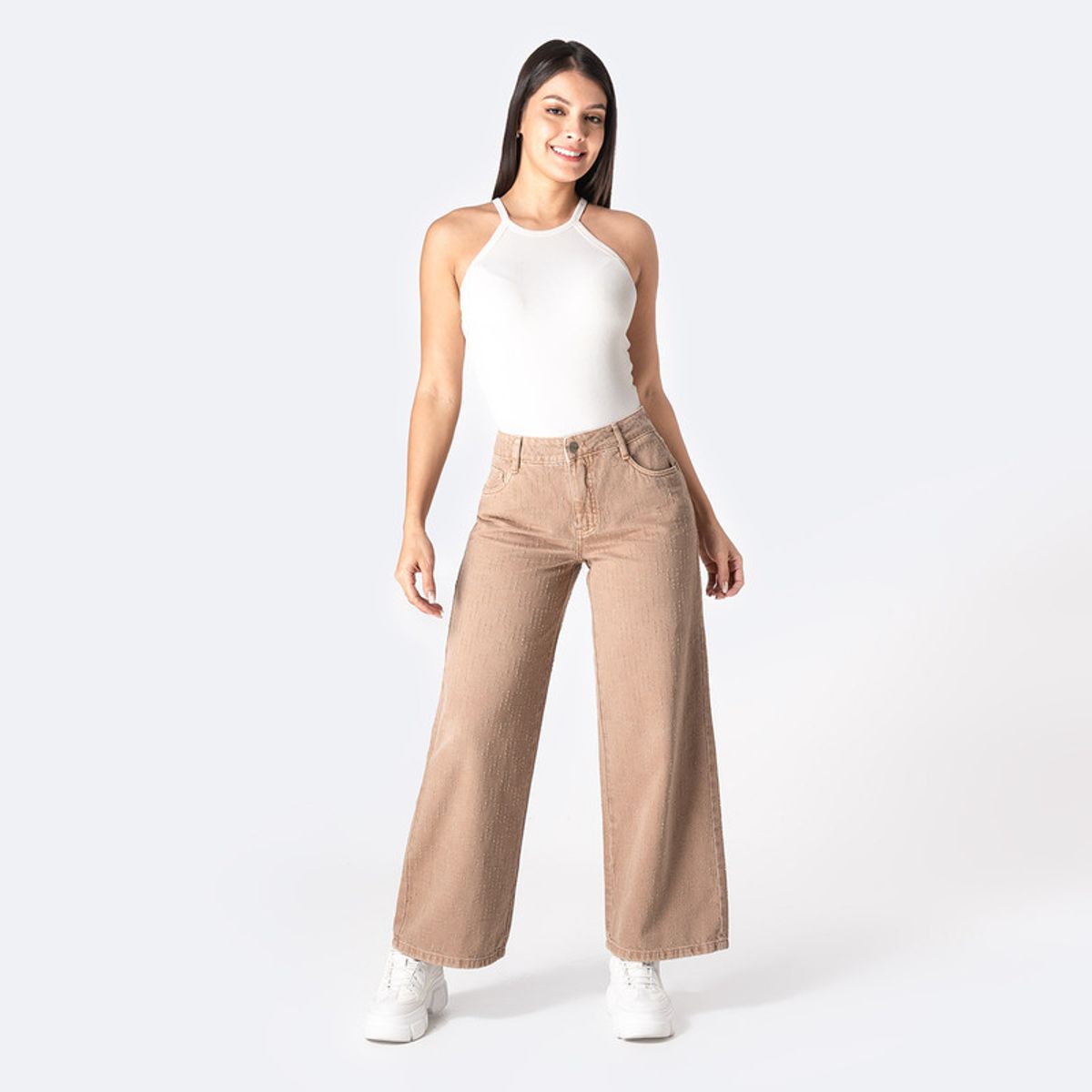 PIONIER - Pantalon Moda Bull Denim Noray Mujer