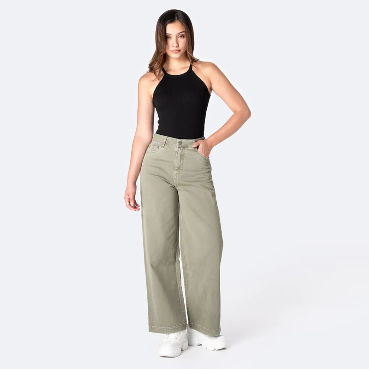 PIONIER - Pantalón Bull Denim Mujer Salani Pionier