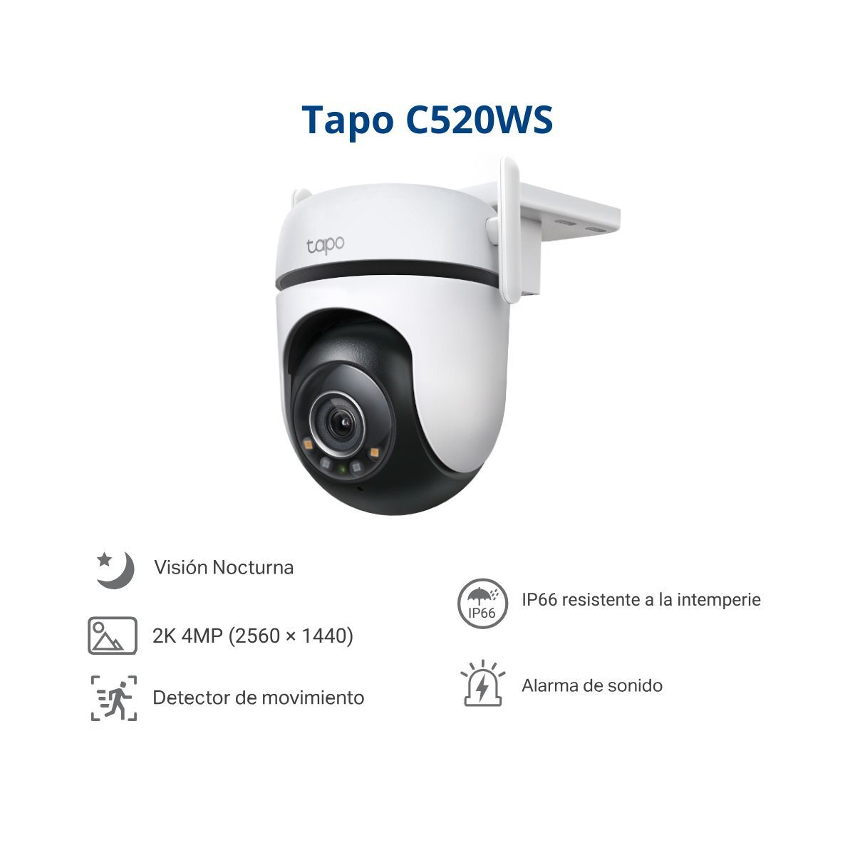 TP LINK - Kit de 3 Cámara de seguridad Tapo C520WS 2K QHD WIFI para exteriores Tp-Link