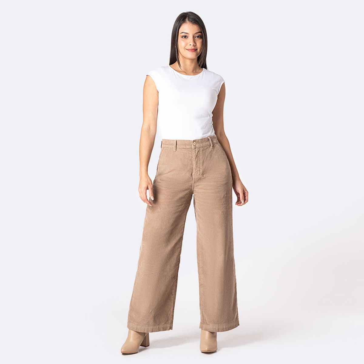 PIONIER - Pantalón Corduroy Mujer Anela Pionier