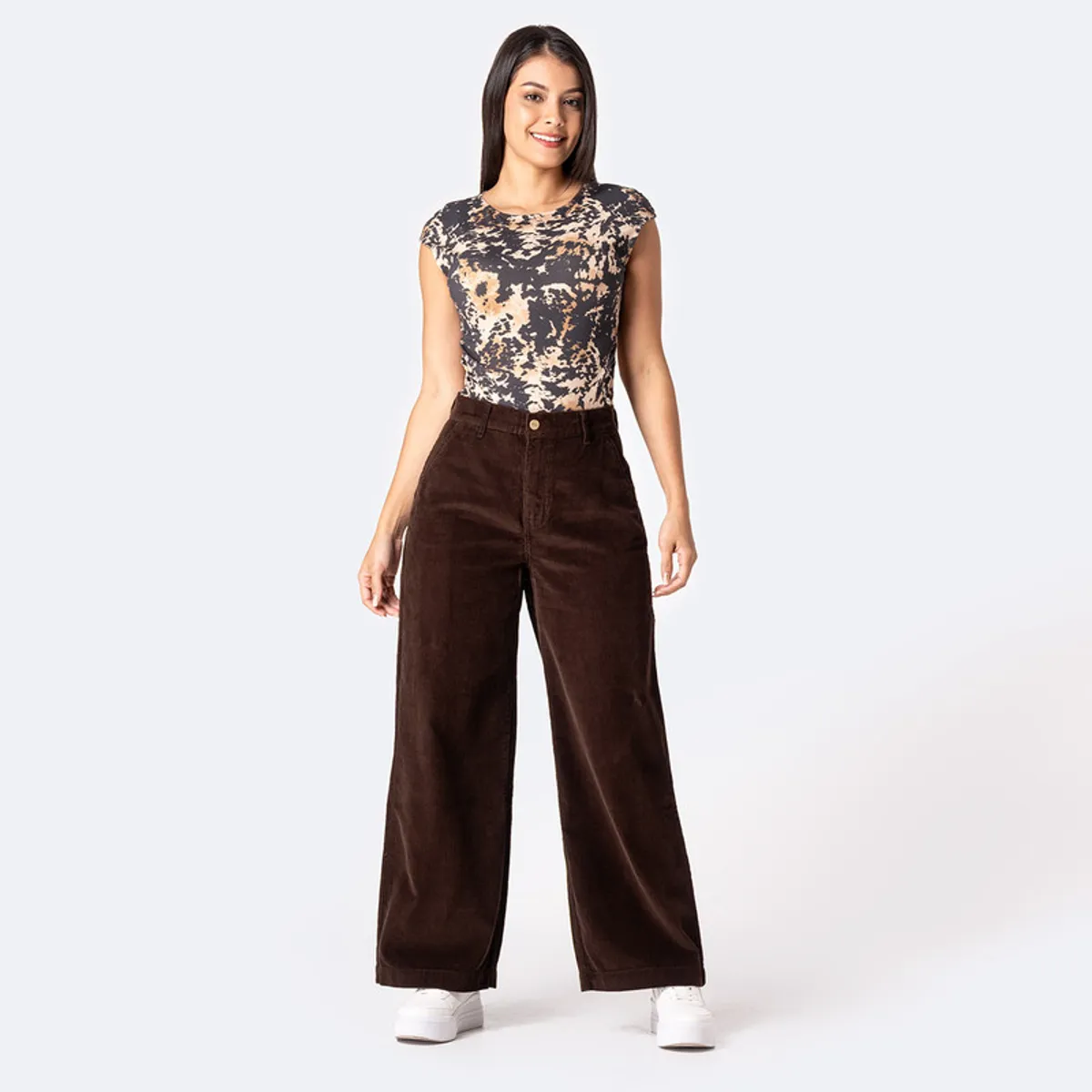 PIONIER - Pantalón Corduroy Mujer Anela Pionier