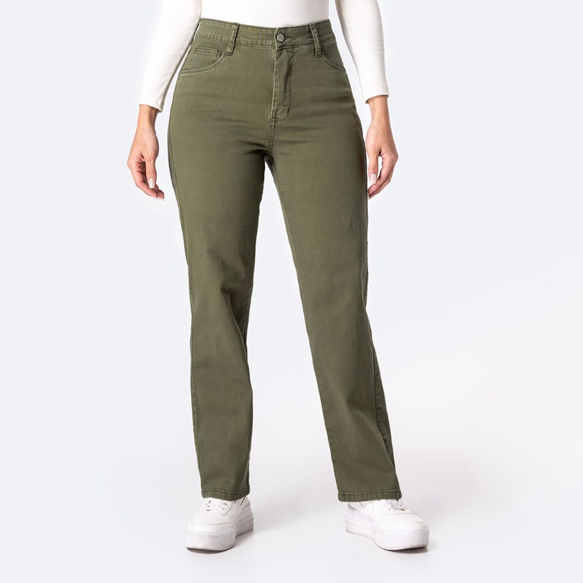 PIONIER - Pantalón Drill Stretch Mujer Haishe Pionier