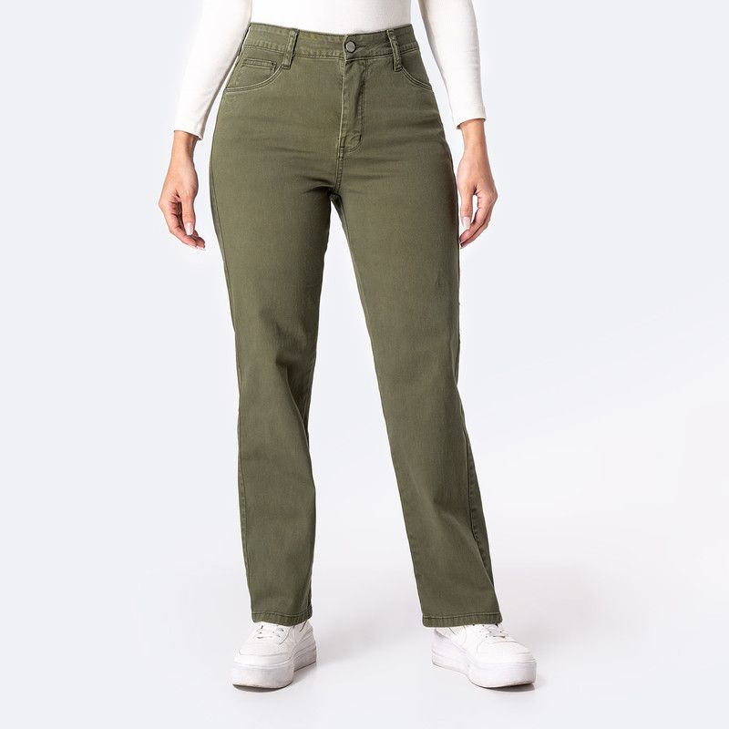 PIONIER - Pantalón Drill Stretch Mujer Haishe Pionier