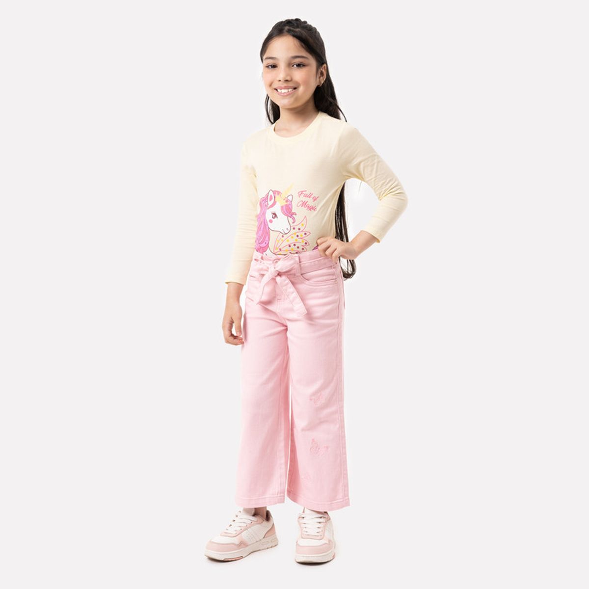 PIONIER - Pantalón Drill Stretch Niña Blankaa Pionier